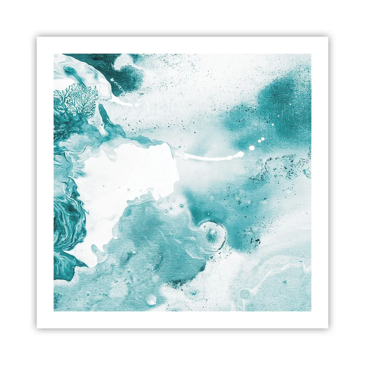 Poszter - Kék holtágai - 60x60 cm