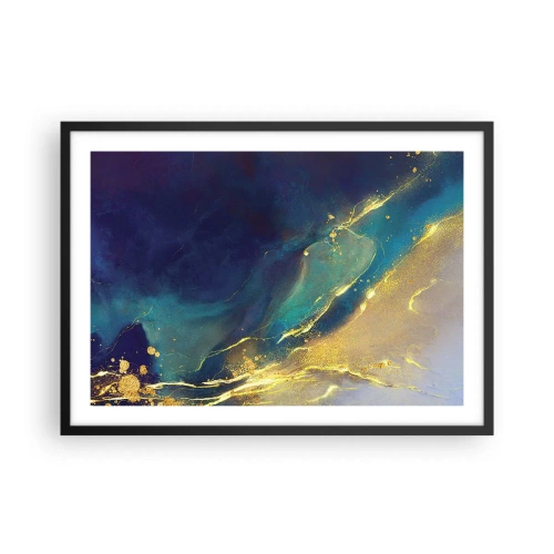 Poszter fehér keretben - Az arany lagúnaövezet - 70x50 cm