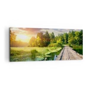 Vászonkép - Nyár, mindenhol nyár - 120x50 cm