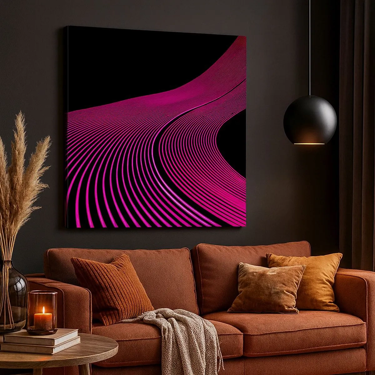 Vászonkép - A fény sugárútján - 30x30 cm