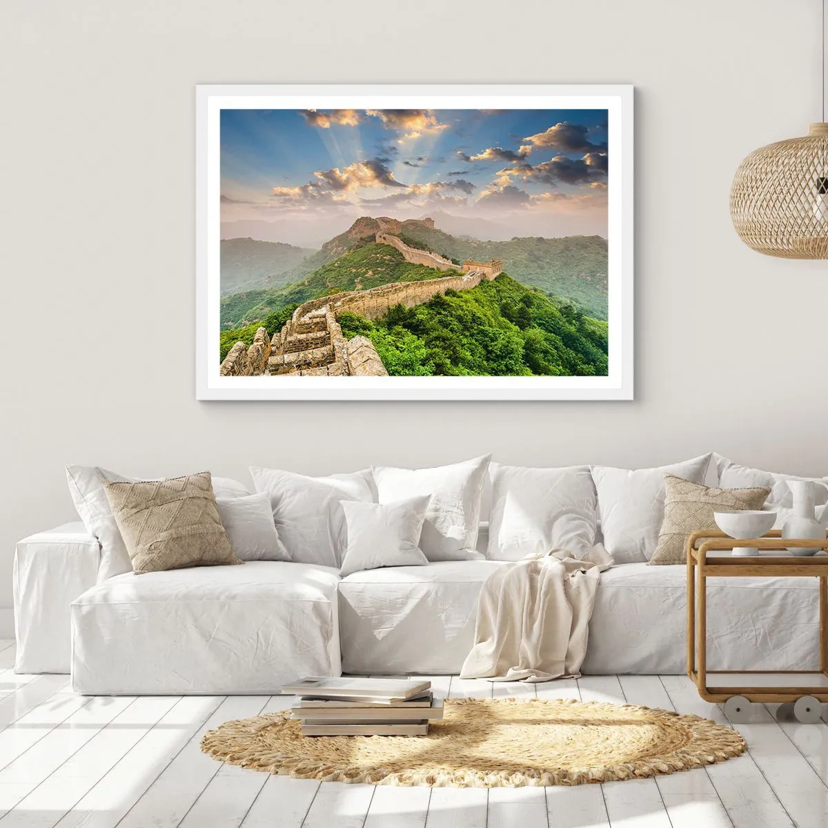 Poszter fekete keretben - Örökké tartó nagyság - 70x50 cm