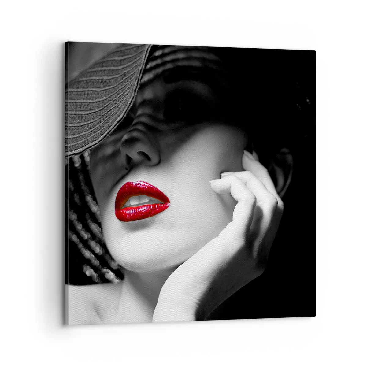 Vászonkép - Egy tanulmány Scarletben - 50x50 cm