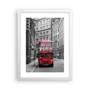 Poszter fekete keretben - A mindennapi életnek nem kell szürkének lennie - 30x40 cm