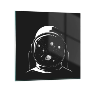 Üveg kép - Szép kilátás - 30x30 cm