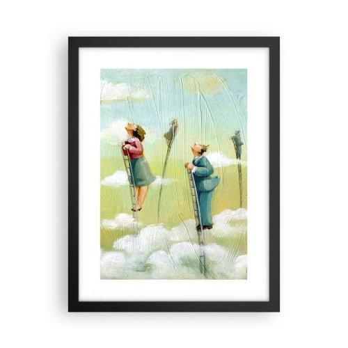 Poszter fehér keretben - Az álmod mögött - 30x40 cm