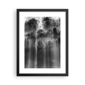 Poszter fehér keretben - Fénypatakokban - 30x40 cm