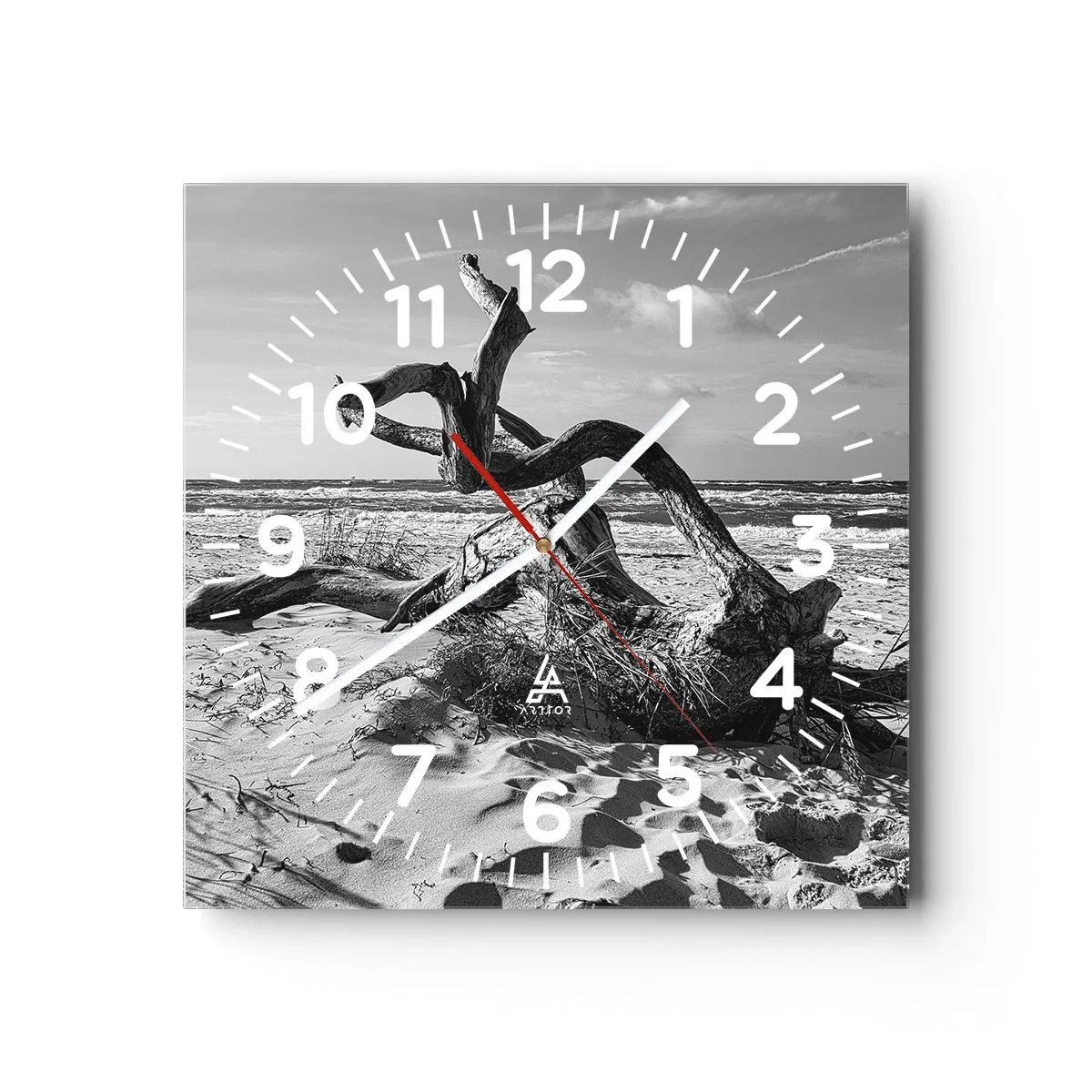 Falióra, Óra - Tengeri szobor - 40x40 cm