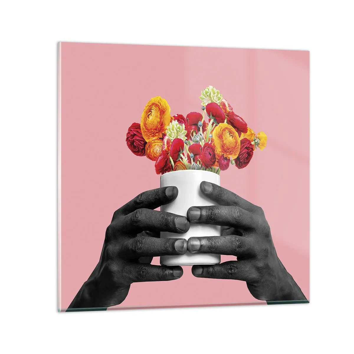 Üveg kép - Az élet apoteózisa - 70x70 cm