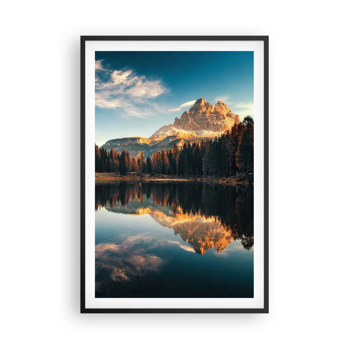 Poszter fehér keretben - Dupla tájkép - 61x91 cm