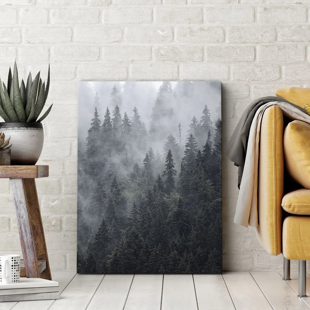 Vászonkép - Erdei hajnal - 50x70 cm