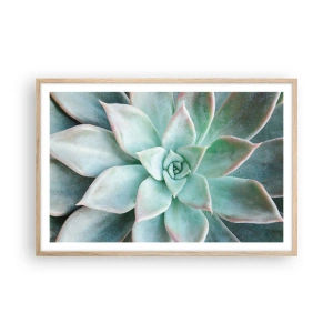 Poszter világos tölgy keretben - A sivatag szíve - 91x61 cm