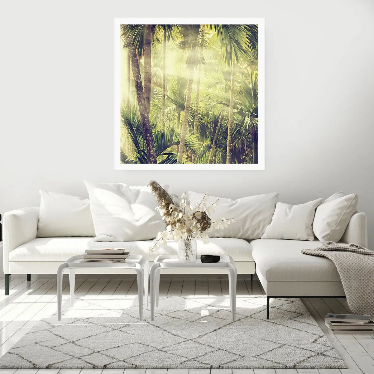 Poszter - Zöld forróságban - 50x50 cm