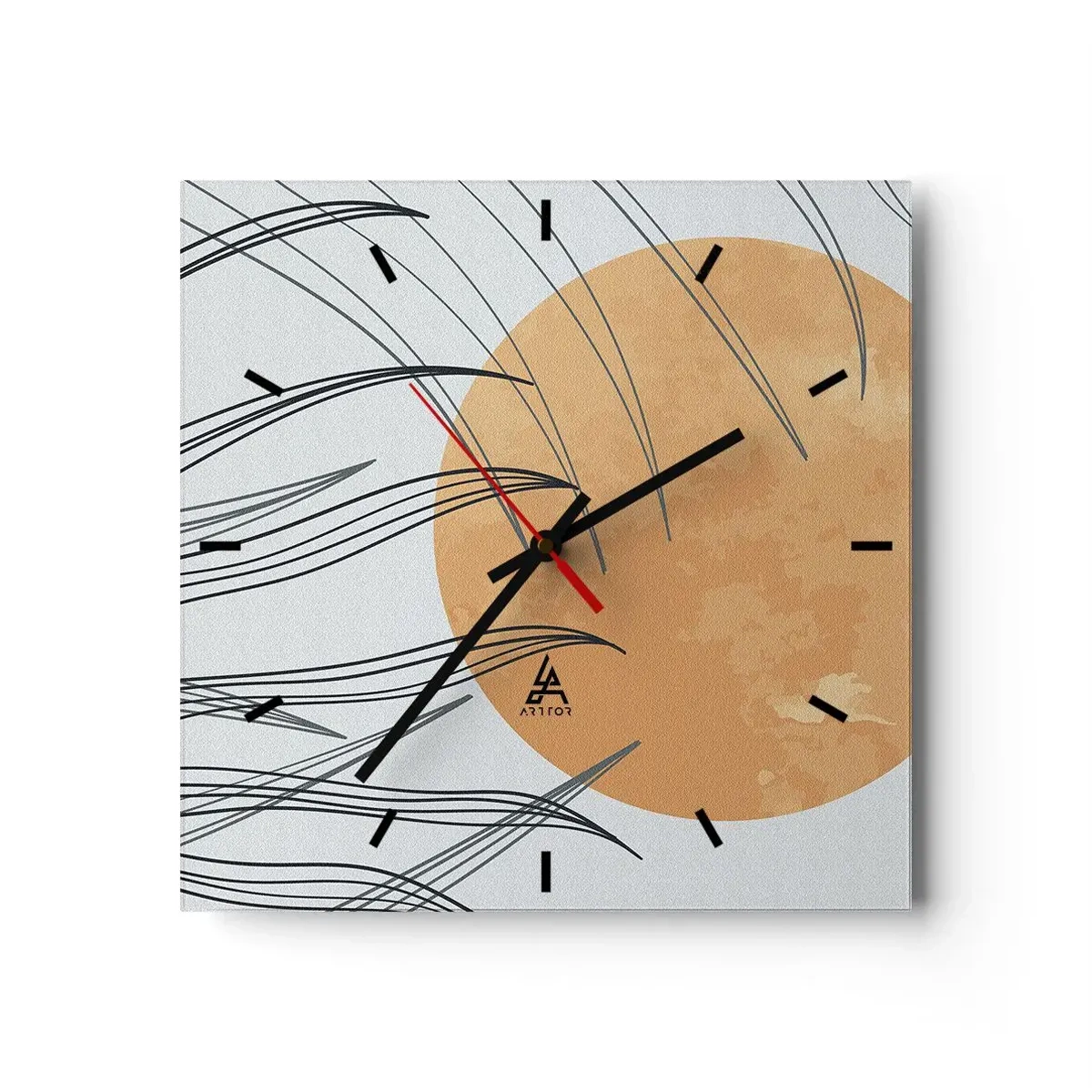 Falióra, Óra - Mindig a nap felé - 30x30 cm