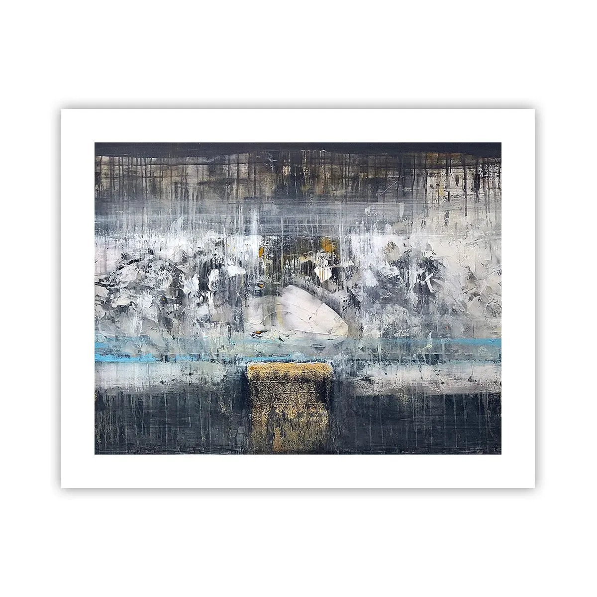 Poszter - Mint a jégen, mint a csomón - 50x40 cm