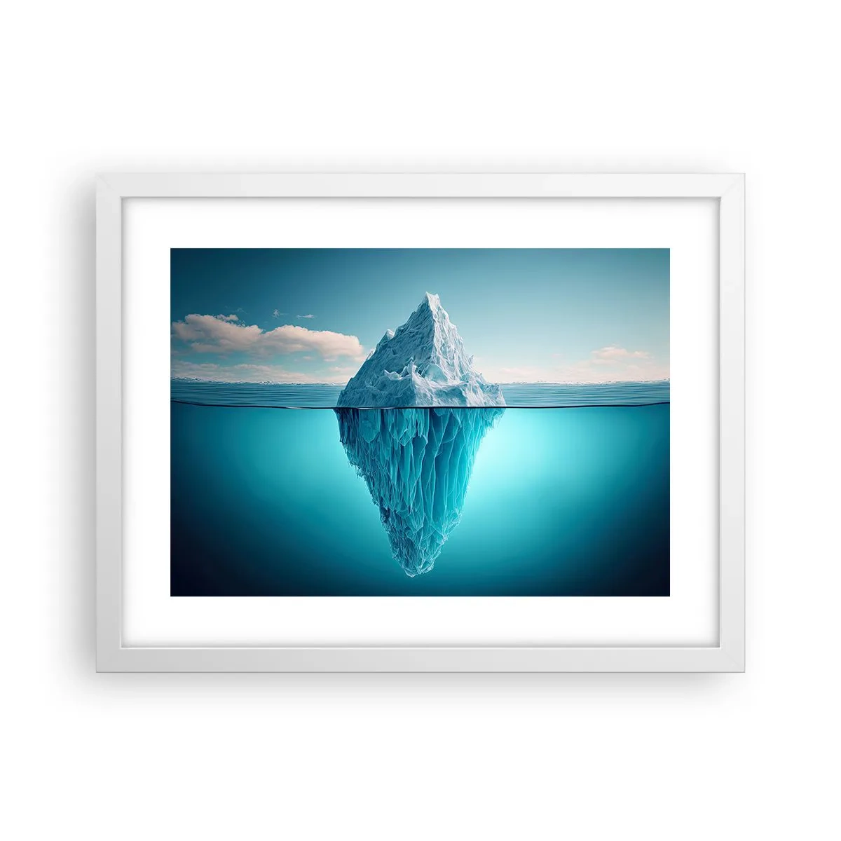 Poszter fekete keretben - A jégkirálynő - 40x30 cm