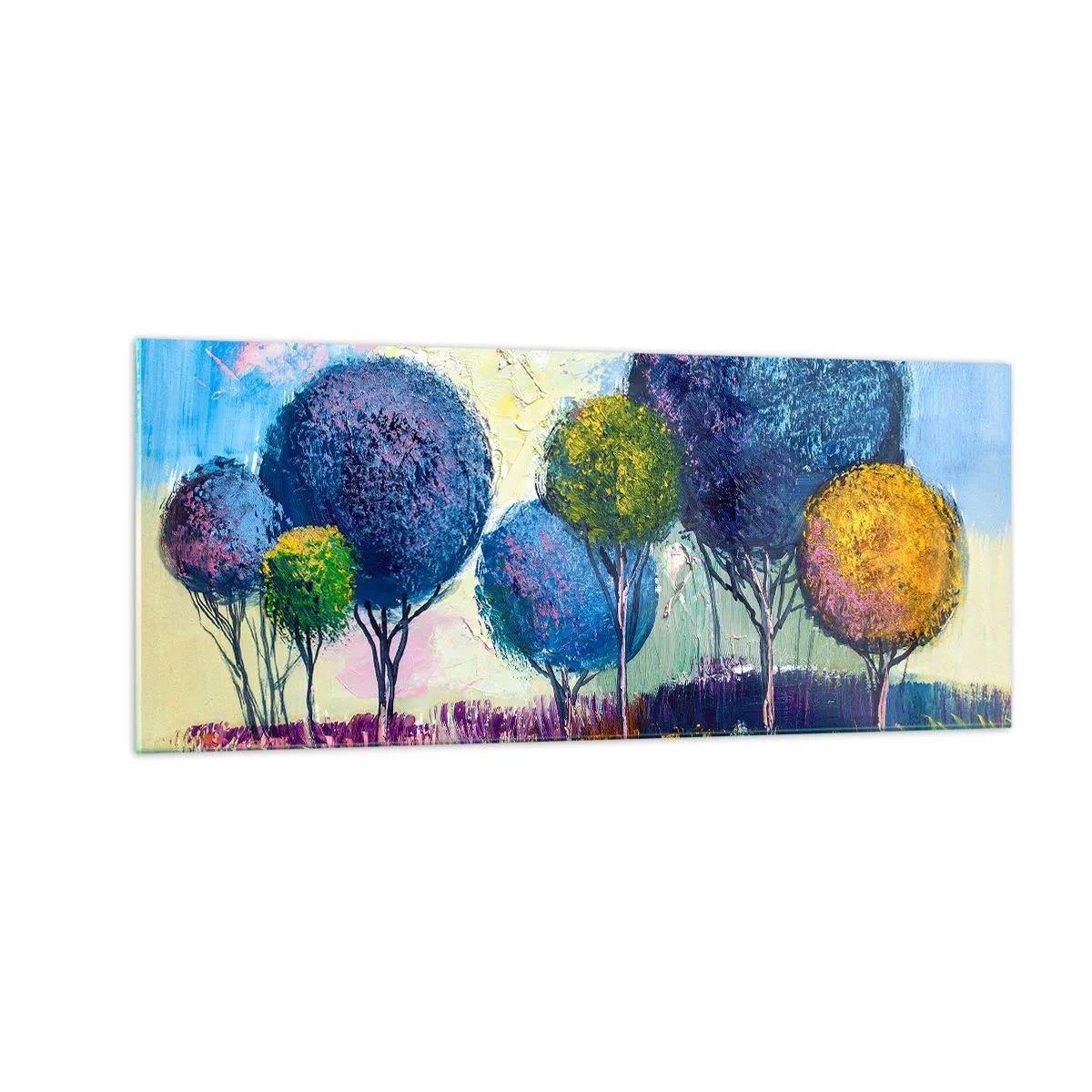 Üveg kép - Gömb - az ideális alak - 100x40 cm