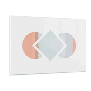 Üveg kép - A helyzet egyértelmű - 120x80 cm