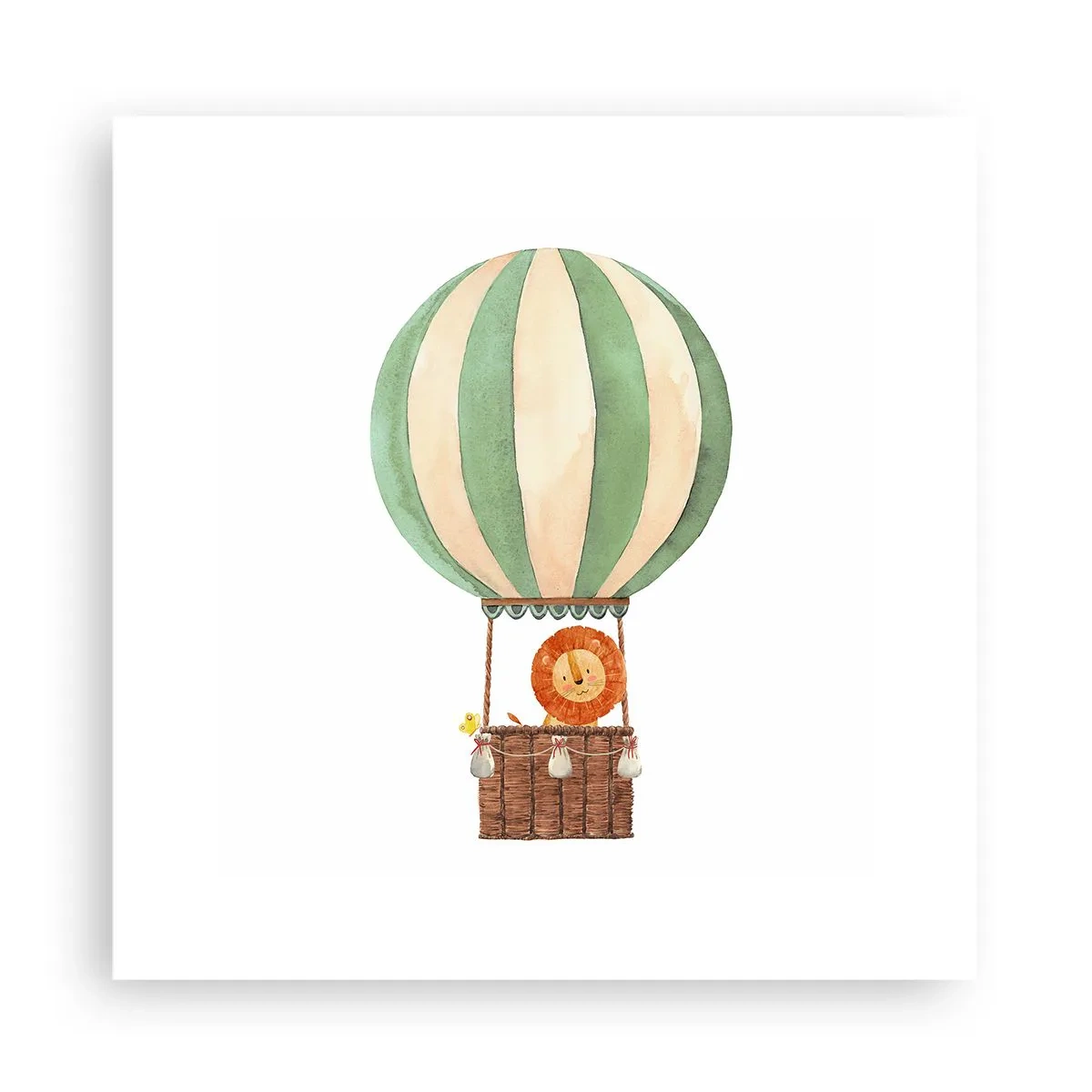 Poszter - Leon utazásai - 30x30 cm