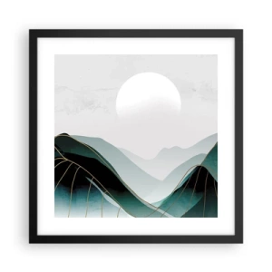 Poszter fehér keretben - Teljes fenségben - 40x40 cm
