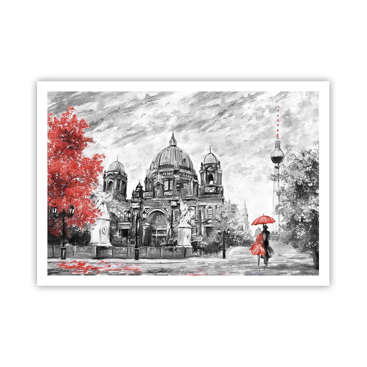 Poszter - Berlini találkozó - 100x70 cm