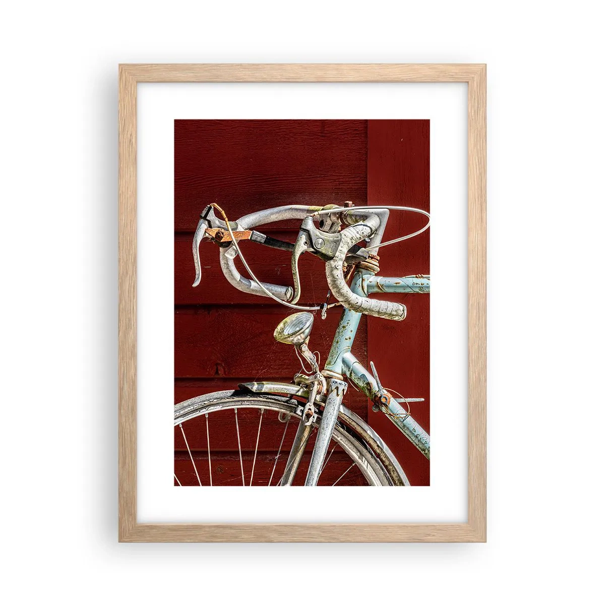 Poszter világos tölgy keretben - Győzelemre teremtve - 30x40 cm