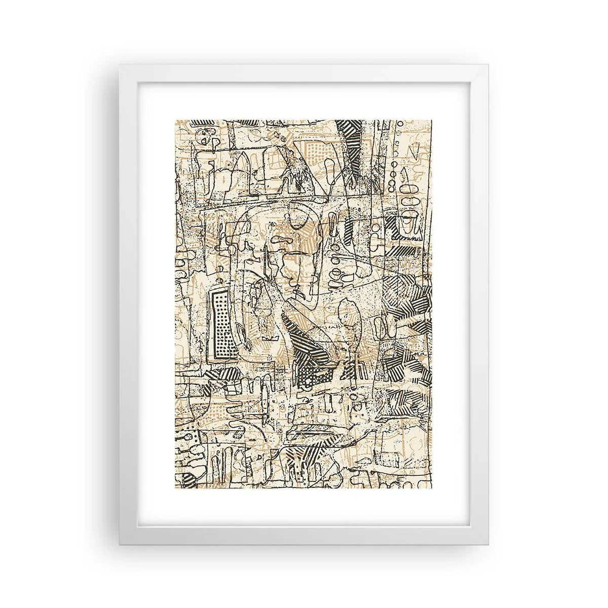 Poszter fekete keretben - Dekódolásra vár - 30x40 cm