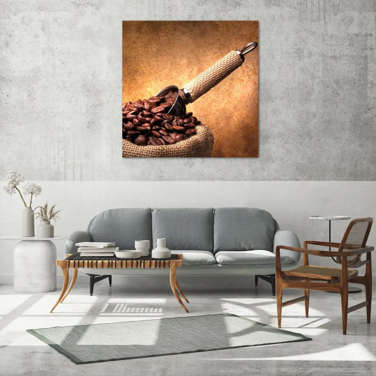 Üveg kép - Az íz forrásánál - 40x40 cm