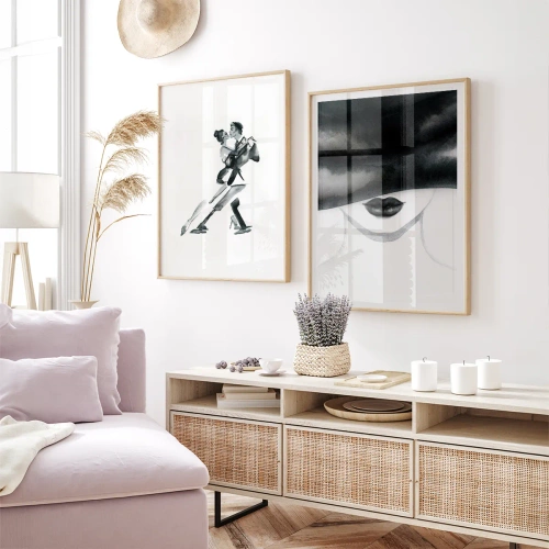 Black and white no. 3 - Inspiráció a nappaliba