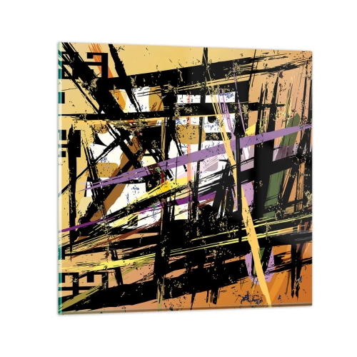 Üveg kép - Éles vágás - 60x60 cm