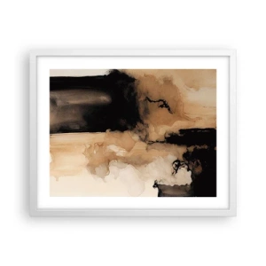 Poszter fekete keretben - Egy érdekes absztrakció - 50x40 cm