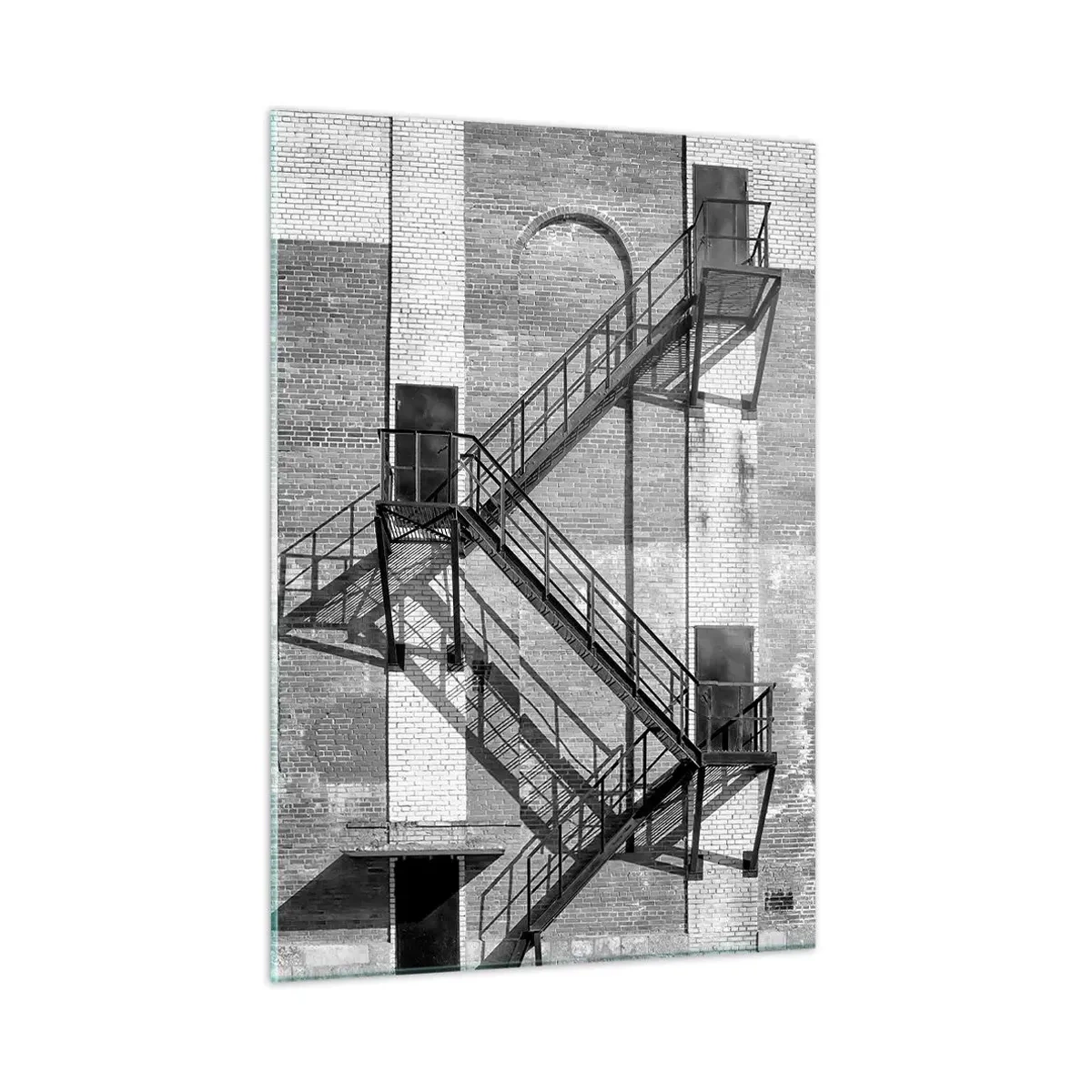 Üveg kép - Ipari stílusban - 50x70 cm