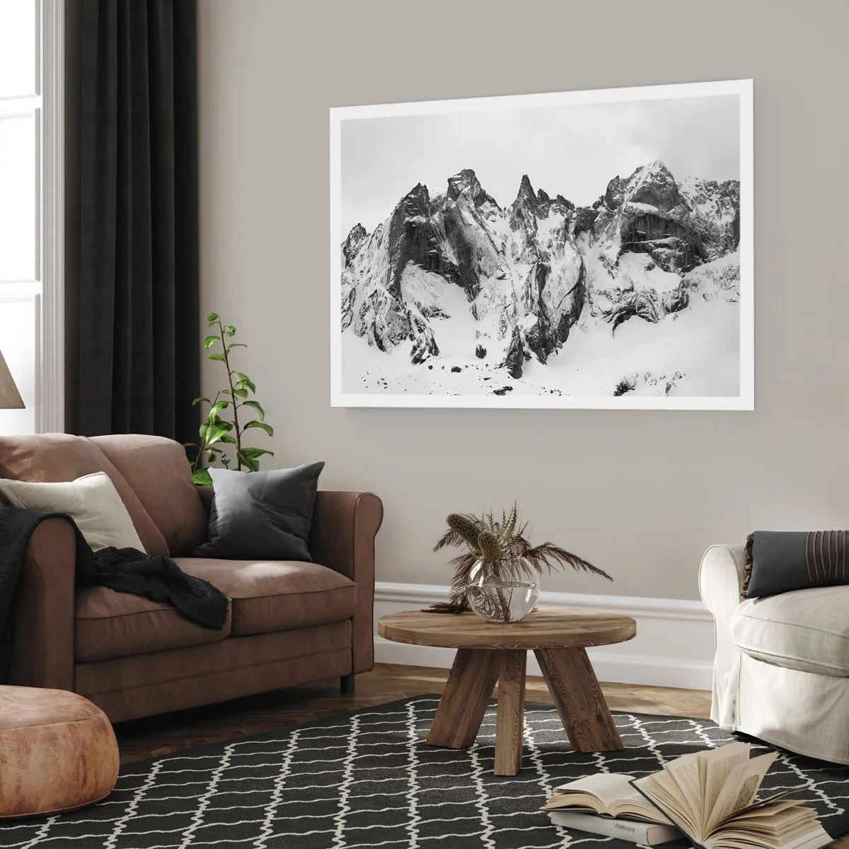 Poszter - Rémes gránit hegygerinc - 91x61 cm