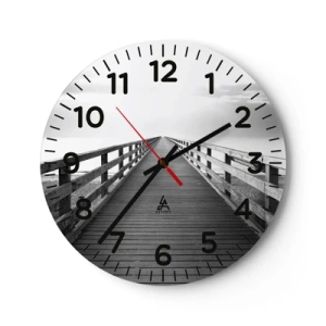 Falióra, Óra - A messzeségbe... - 30x30 cm