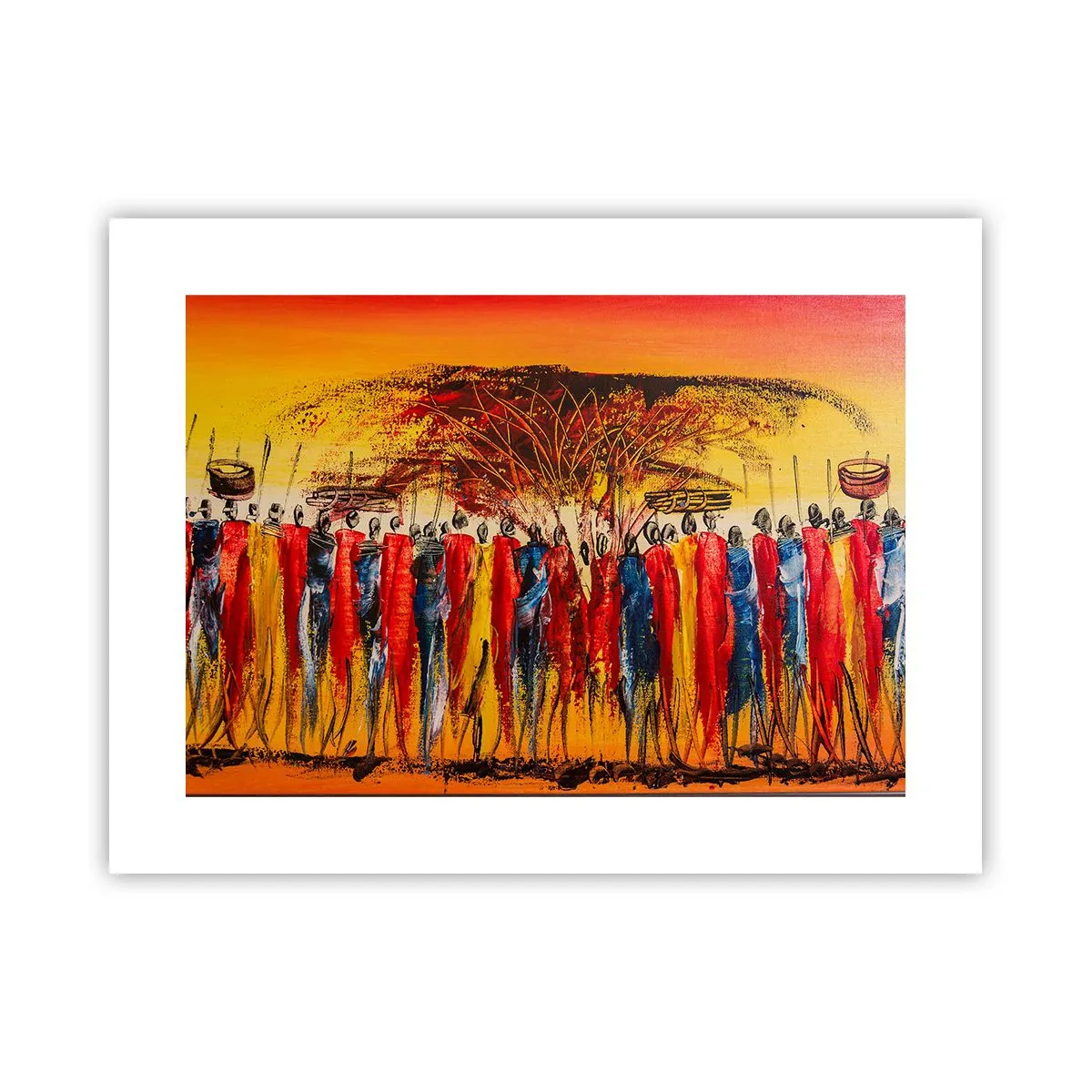 Poszter - Oda, oda, oda oda mennek - 40x30 cm