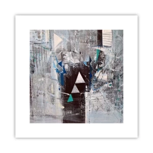 Poszter - A háromszögek felülíró sorrendje - 30x30 cm