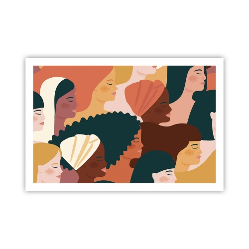 Poszter - Csak a nőiesség - 91x61 cm