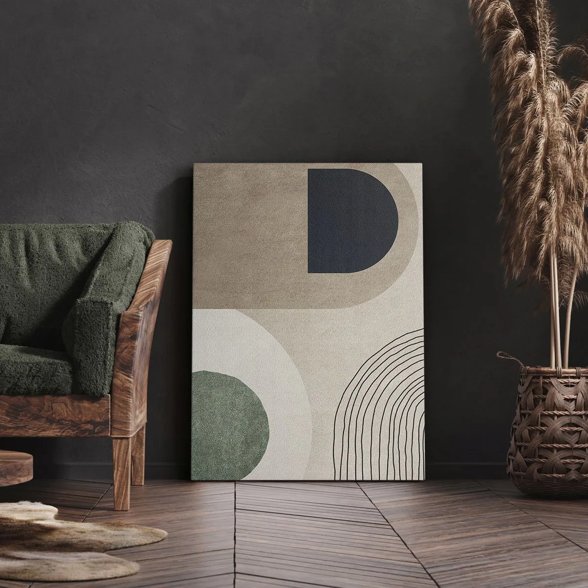 Vászonkép - Egy ovális szelídsége - 50x70 cm