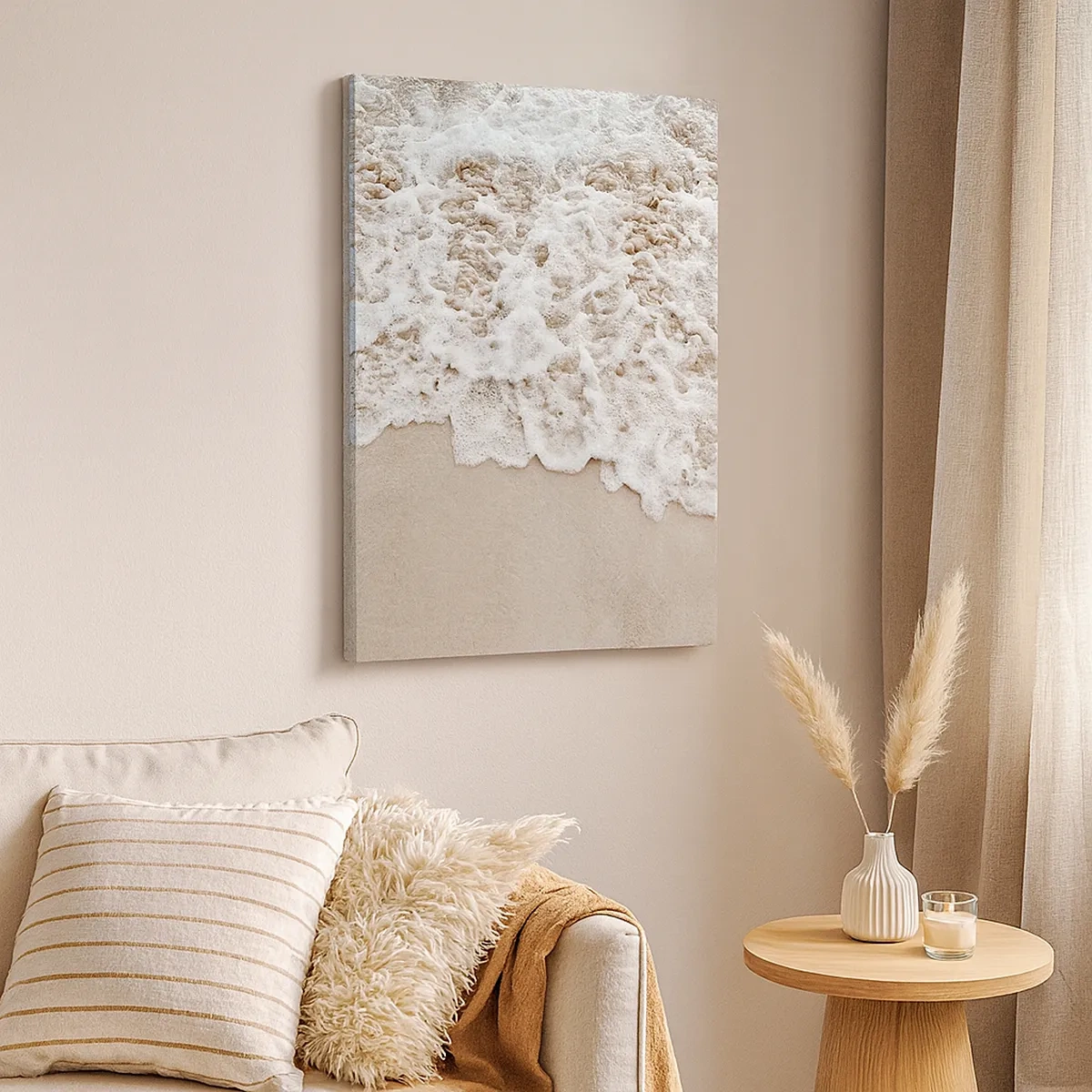 Vászonkép - Mindjárt jövök. - 50x70 cm