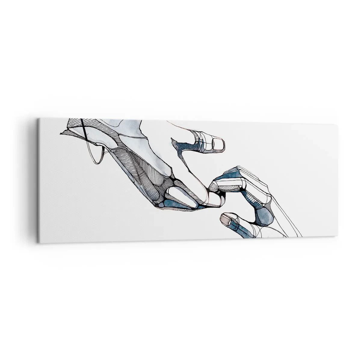 Vászonkép - Szép gesztus - 140x50 cm
