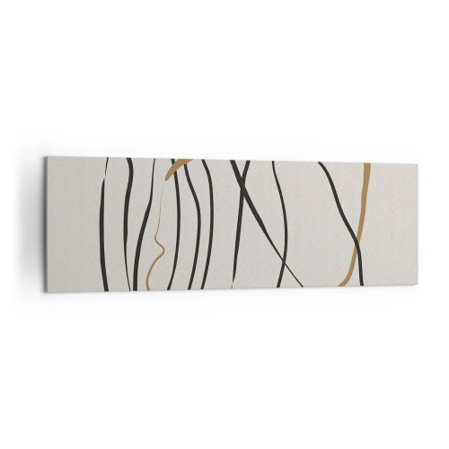 Vászonkép - Kompozíció - birtokló tánc - 160x50 cm