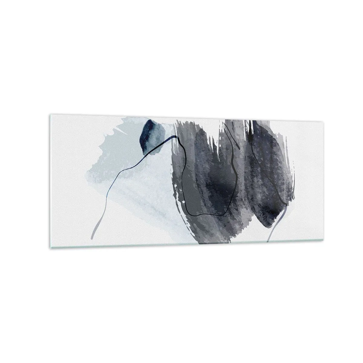 Üveg kép - Intenzitás és mozgás - 120x50 cm