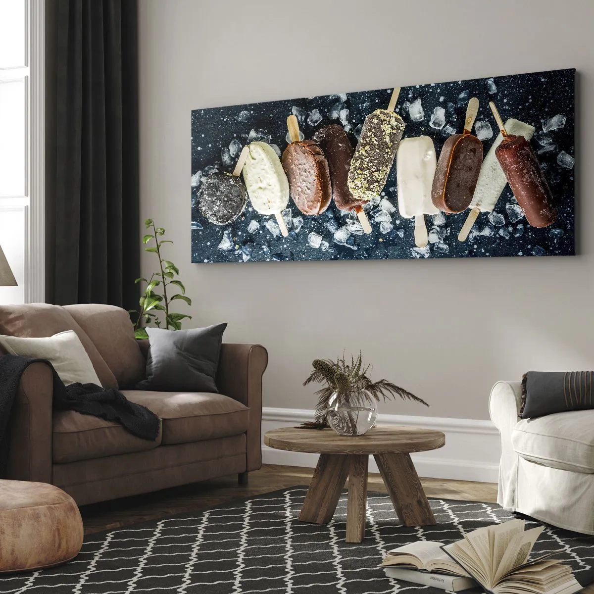 Vászonkép - A forró nyár íze - 100x40 cm