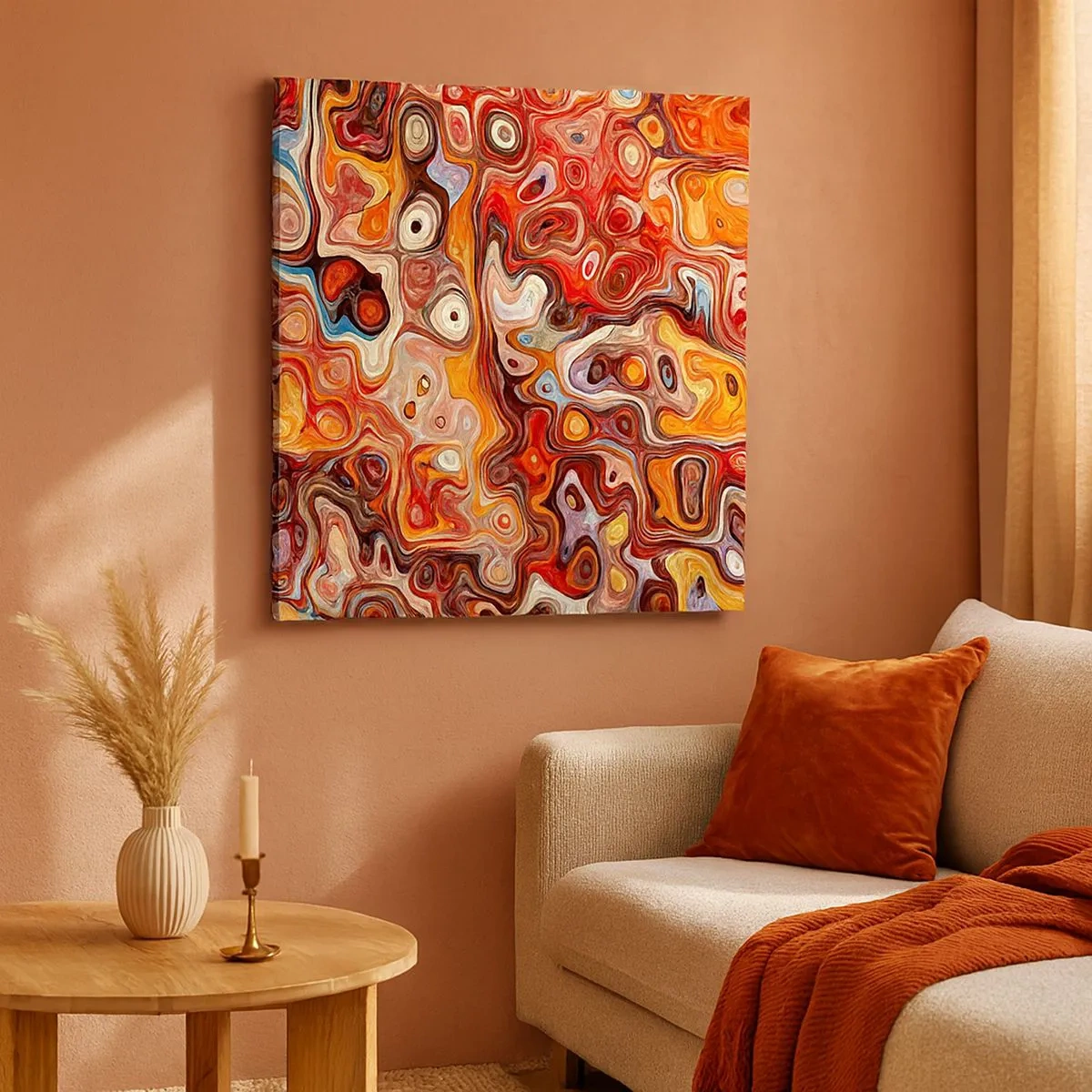 Vászonkép - Hogyha a diók a mézben olvadnának - 30x30 cm