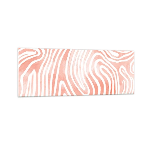 Üveg kép - Egy korall labirintusban - 140x50 cm