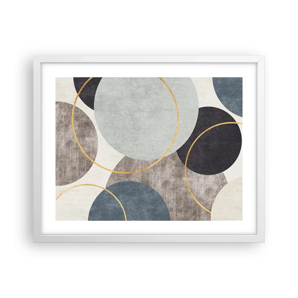 Poszter fekete keretben - Kerékről kerékre - 50x40 cm