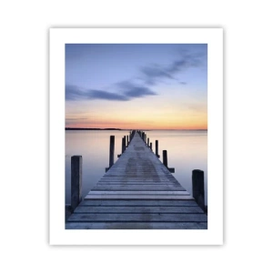 Poszter - A derűs szürkület nyugalma - 40x50 cm