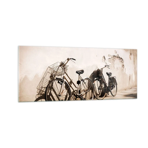 Üveg kép - A múlt felejthetetlen varázsa - 100x40 cm