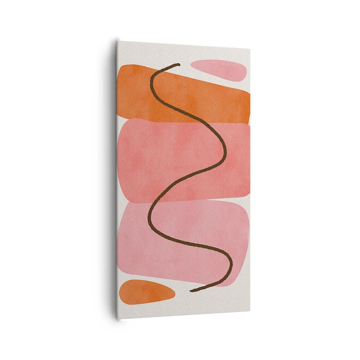 Vászonkép - Formák szelíd mozgása - 65x120 cm