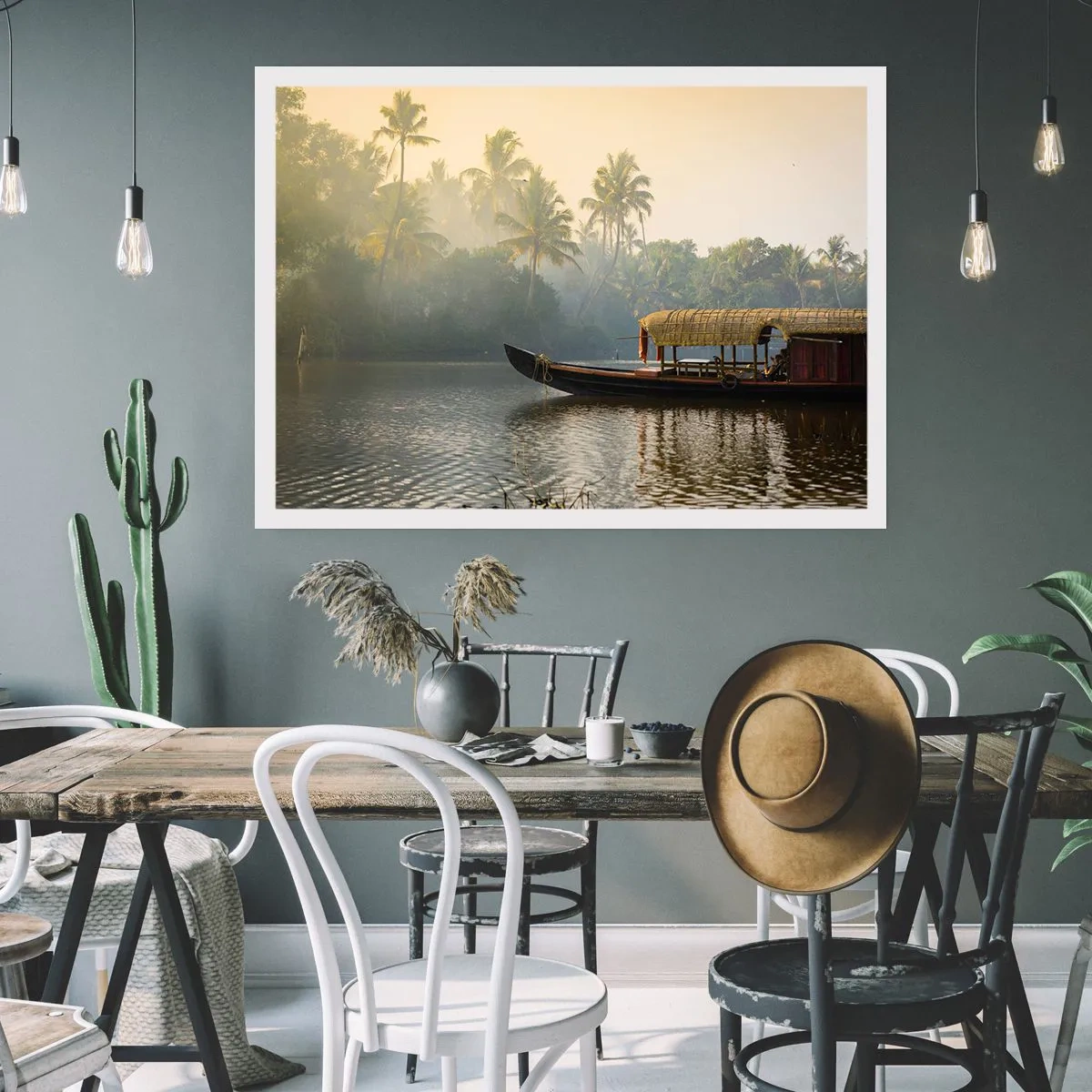 Poszter - Ház a folyón - 100x70 cm