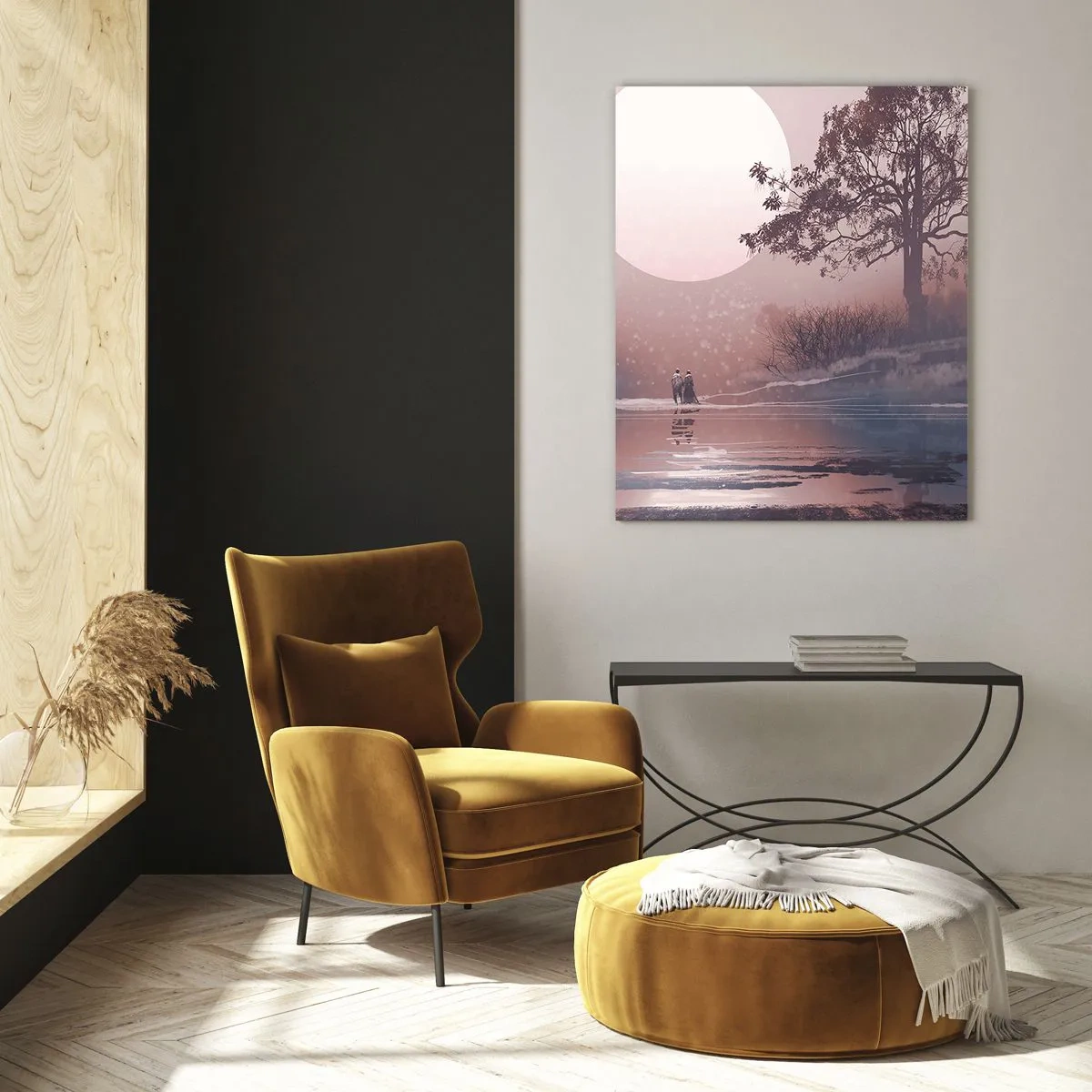 Üveg kép - Éjszakai csodák - 50x70 cm